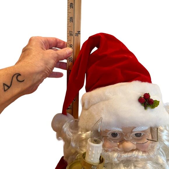 Telco Motionettes Santa Claus Vintage Animated Figure 27" Christmas 80s In Box - Picture 11 of 14